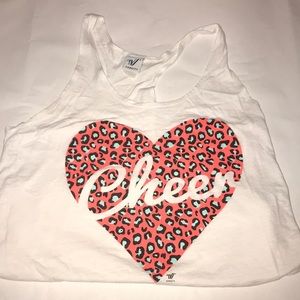 Varsity Cheer racerback tank